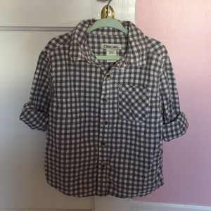 3 for $15 SALE *****Plaid button up shirt 3T